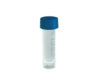 SCT-5ML Пробирки резьбовые градуир., 5мл, с крышкой, коническим дном и юбкой устойчивости (500 шт/упак.)