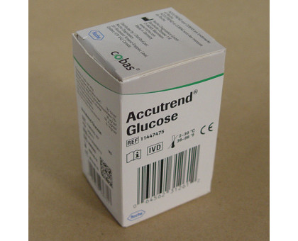 11447475 Тест-Полоски Аккутренд Глюкоза, 25 шт