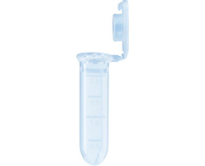 72.695.200 Пробирка пластиковая с крышкой для анализатора Биосен, Safe Seal micro tube, 2,0 мл, полипропилен, стерильные 50 шт./уп.